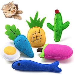 AWOOF Catnip Toys for Indoor Cats, Natural Catnip Kitten Toys Cat Toys Set