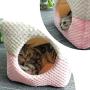 Petper Cat Bed, Cat Self Warming Bed & Sofa, Pink