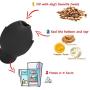 Penguin Durable Dog Chew Toys, Freezable Stuffable Puppy Treat Dispensing Chew Toys, Natural Rubber Interactive Puzzle Game Dog Toys for Small Medium Large dogs, Fun to Chase and Fetch, Beef Flavor