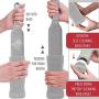 WELLTED 2021 Updated Pet Hair Remover Brush - Lint Brush - Fur Remover - Fur & Lint Removal - Dog & Cat Hair Remover - Double-Sided Brush with Self-Cleaning Base - for Furniture Clothing Car Seat