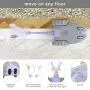 DADYPET Interactive Robotic Cat Toy, Mouse Shape Automatic Irregular Moving USB Rechargeable Electronic Toy with 5 Replacement Feathers for Kitten, All Floors Available DADYPET Interactive Robotic Cat Toy, Mouse Shape Automatic Irregular Moving USB Rechargeable Electronic Toy with 5 Replacement Feathers for Kitten, All Floors Available