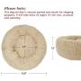Qucey Dog Cat Bed Soft Comfortable Faux Fur Donut Cuddler, Self-Warming Fluffy Dog and Cat Calming Cushion Bed with Non-Slip Bottom for Joint-Relief and Improved Sleep