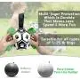 Dudi Interactive Soccer Ball Toy-Suitable for Outdoor Parks Fields Lakes Swimming Pools for Small,Medium and Large Breeds Training Fun