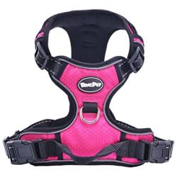 EXPAWLORER Best No-Pull Dog Harness - Reflective Outdoor Adventure Pet Vest with Handle