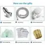 AMEMEWA Pet Shower Sprayer Attachment Set, Automatic Bubble Sprayer Sink Hose Dog Bath Baby Shower with Massager Brush Adaptor 100 inch Hose AMEMEWA Pet Shower Sprayer Attachment Set, Automatic Bubble Sprayer Sink Hose Dog Bath Baby Shower with Massager Brush Adaptor 100 inch Hose