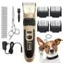 HahaGo Pet Grooming Clippers Dog Shaver Hair Trimmer Electric Fur Removal Cutter Rechargeable Haircut with LED Screen for Dogs Cats Pets