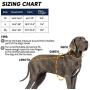 EJG Tactical Dog Harness Vest with Collapsible Bowl Spoon Patch, Handle for Walking, Molle System & DIY Velcro Area No Pull Design, for Service Dogs, Military Training Hunting Outdoor Hiking -M L XL