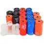 Best Pet Supplies Dog Poop Bags for Waste Refuse Cleanup, Doggy Roll Replacements for Outdoor Puppy Walking and Travel, Leak Proof and Tear Resistant, Thick Plastic - Mixed Colors, 240 Bags