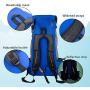 mcgrady1xm Dog Backpack Carrier for Small Medium Large Dogs, Puppy Backpack Extra Pockets Adjustable Pet Backpack Carrier for Bike Hiking Motorcycle