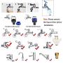 Dog Shower, Pet Bathing Tool, Pet Grooming Head Brush with Hose Attachment, with 3 Adapters, Suitable for Indoor and Outdoor or Garden