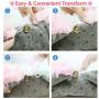 Cat Beds for Indoor Cats Warm Cat Bed,Cat and Dog Calming Indoor Cushion Bed with Non-Slip Bottom for Improved Sleep,Machine Washable Warm Cave Soft Sofa 2-in-1 Pet Beds for Puppy and Kitties