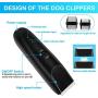 Dog Clippers Washable Dog Grooming Clippers Kit 2 in 1 Professional Pet Hair Trimmer Cordless Shaver Low Noise Rechargeable Strong Power Motor Quiet Hair Clippers Set for Dogs Cats Pets