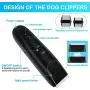 Dog Clippers Washable Dog Grooming Clippers Kit 2 in 1 Professional Pet Hair Trimmer Cordless Shaver Low Noise Rechargeable Strong Power Motor Quiet Hair Clippers Set for Dogs Cats Pets Dog Clippers Washable Dog Grooming Clippers Kit 2 in 1 Professional Pet Hair Trimmer Cordless Shaver Low Noise Rechargeable Strong Power Motor Quiet Hair Clippers Set for Dogs Cats Pets