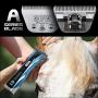 Furzone Detachable Blade - Size 5F Blade 1/4'', Made of Extra Durable Japanese Steel, Compatible with Most Andis, Oster, Wahl A5 Clippers