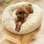 Washable Dog Round Bed Small, Donut Dog Bed Small Dog, Comfy Dog Calming Cuddler Bed Washable Dog Round Bed Small, Donut Dog Bed Small Dog, Comfy Dog Calming Cuddler Bed