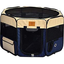 Precision Pet by Petmate Soft Side Play Yard With Heavy Duty Carrying Case