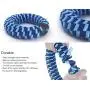 YOOGAO Pet Dog Rope Toys Special Nylon Braided Dog Toy, Interactive Tug Toys for Medium and Large Dogs