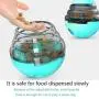 Cat Toys Interactive Food Treat Dispenser Ball, Cat Slower Food Puzzle Feeder, Pet IQ Training Tumbler Food Leaking Ball with Teasing Wand, Funny Dog Puzzle Toys, Reduce Boredom Relieve Anxiety Cat Toys Interactive Food Treat Dispenser Ball, Cat Slower Food Puzzle Feeder, Pet IQ Training Tumbler Food Leaking Ball with Teasing Wand, Funny Dog Puzzle Toys, Reduce Boredom Relieve Anxiety
