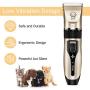iThrough Dog Clippers for Grooming, Dog Grooming Clippers Kit - Pet Clippers for Dogs - Low Noise Dog Hair Trimmer Dog Shears Shaver Clippers for Cats, Small Dogs & Large Dogs