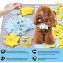 Yincimar Snuffle Mat for Pet Small Large Dogs Slow Feeding Pad Puppy Loves Toy Fun Playing Hide Treat Mat for Activity Cat Machine Washable Great for Stress Release