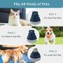 Merisny Dog Nail Grinder with LED Light, Professional Dog Nail Clippers Trimmers,Quiet Stepless Speed 20h Working Time Electric Nail File Pet Nail Grinder for Large Medium Small Dogs Cats