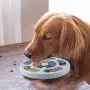 EZESO Dog Game Puzzle Toys Slow Feeder Bowl, Puppy Treat Dispenser Interactive Puzzle Dog Toys for Training and Playing, Preventing Choking Indigestion