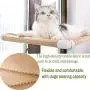 Cat Window Perch Bed, Cat Window Hammock Seat with Durable Heavy Duty Suction Cups Cat Bed Holds Up to 30lbs (Extra 2 Suction Cups and Funny cat Stick) Cat Window Perch Bed, Cat Window Hammock Seat with Durable Heavy Duty Suction Cups Cat Bed Holds Up to 30lbs (Extra 2 Suction Cups and Funny cat Stick)