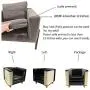 MZhugz Cat Furniture Protector, Heavy Duty Anti Scratching Mat Sisal Couch Guard for Cats, Protect Your Sofa from Scratching, Easy Installation MZhugz Cat Furniture Protector, Heavy Duty Anti Scratching Mat Sisal Couch Guard for Cats, Protect Your Sofa from Scratching, Easy Installation