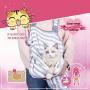 Renhe Cat Holding Apron Small Dog Cat Coral Fleece Sleeping Bag Apron Cat Carrying Apron with Pocket