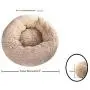 Soft Plush Round Pet Bed for Cats Or Small Dogs Cat Bed Self Warming Autumn Winter Indoor Sleeping Cozy Pet Bed for Small Dogs and Cats Donut Soft Plush Round Pet Bed for Cats Or Small Dogs Cat Bed Self Warming Autumn Winter Indoor Sleeping Cozy Pet Bed for Small Dogs and Cats Donut