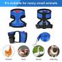 3 Pieces Chicken Harness Breathable Hen Pet Vest with 3.6 Feet Matching Belt Comfortable Chicken Training Harness Small Size for Chicken, Duck or Goose (Blue, Pink, Black)