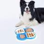 HT-direct Slow Feeder Dog Bowl Slow Food Mat Set Anti-Choke Pet Bowls Non-Slip Base Healthy Food Fun for Small Medium Large Dogs