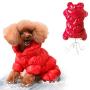 SunteeLong Winter Puppy Dog Coat Waterproof Pet Clothes Windproof Dog Snowsuit Warm Fleece Padded Winter Pet Clothes for Small Dogs Red XS SunteeLong Winter Puppy Dog Coat Waterproof Pet Clothes Windproof Dog Snowsuit Warm Fleece Padded Winter Pet Clothes for Small Dogs Red XS