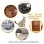 Cat Furniture Protector, 8 Pack 17.8 x 12 Inch Self-Adhesive Cat Scratch Furniture Protector with 48 Twist Pins, Furniture Protection from Cat Scratching Cover to Protect Sofa, Door, Wall and Seat Cat Furniture Protector, 8 Pack 17.8 x 12 Inch Self-Adhesive Cat Scratch Furniture Protector with 48 Twist Pins, Furniture Protection from Cat Scratching Cover to Protect Sofa, Door, Wall and Seat