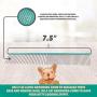 Ruff N Ruffus Self-Cleaning Slicker Brush + FREE Pet Nail Clippers + FREE 7.5'' Steel Comb | UPGRADED PAIN-FREE BRISTLES | Cat Dog Brush Grooming Gently Reduces Shedding & Tangling For All Hair Types