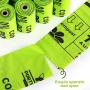 Dog Poop Bag Compostable - Vegetable-Based Corn Pet Waste Bags Unscented Poop Bags Refill Rolls
