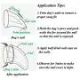JOYJULY 100pcs Dog Nail Caps Soft Claw Covers Nail Caps for Pet Dog Pup Puppy Paws Home Kit, 5 Random, with Glue, Tips and Instruction JOYJULY 100pcs Dog Nail Caps Soft Claw Covers Nail Caps for Pet Dog Pup Puppy Paws Home Kit, 5 Random, with Glue, Tips and Instruction