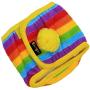 SQHZJ0 Pet Dog Nappy Pants Cotton Physiological Underwear Wrap Belly Band Pets Tighten Sanitary Briefs Pants for Male Dog Rainbow
