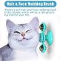 ZZK Windmills Rotating Carousel Funny cat cat Toy Puzzle Interactive cat Toys with Suction Cups mole Scratch Funny cat Toys pet Supplies