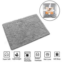 Pacapet Fluffy Dog Blanket, Soft Reversible Sherpa Throw Blanket for Pets, Puppy, Warm Shaggy Cat Fleece Blanket for Couch/Bed/Sofa Protection, Washable & Lightweight