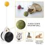QQL Cat Toys for Indoor Cats Wheel Training Toys with Catnip Tumbler Balance Pet Toys Interactive Kitten Swing Toys Kitten Sports Educational Toys