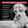 PRIDE AND GROOM - The Non Shedder, Bottle of Pet Shampoo, 16 oz.
