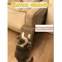 T.F GHG Cat Scratcher Cardboard Wave Scratch Pad with Catnip,Unique Two Different Scratch Side,Corrugate Durable Scratching Pad,Reversible,Two Pcs Set,Cat Scratching Toy Lounge Sofa Bed for Cats