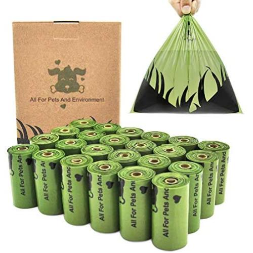 Blnboimrun 360 Dog Poop Bags Degradable Waste Bag Earth-Friendly for Dogs Doggie Cats Pet,15% More Thicker and Tougher Leak-Proof