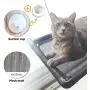 12 STAIR -cat Window Perch, cat Window Bed, cat Hammock, cat Window Perch for Large cat Window seat, cat Exercise, cat Window Perch for Holds Two Large Cats Safe,Window Shelf for Indoor 12 STAIR -cat Window Perch, cat Window Bed, cat Hammock, cat Window Perch for Large cat Window seat, cat Exercise, cat Window Perch for Holds Two Large Cats Safe,Window Shelf for Indoor