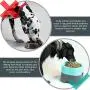 PET WEIGHTER Bowl - Large & Heavy Dog Food Bowl - Elevated Dog & Cat Water Bowl - Non-Slip & Splash Free Bowl for Large Pets by PetWeighter PET WEIGHTER Bowl - Large & Heavy Dog Food Bowl - Elevated Dog & Cat Water Bowl - Non-Slip & Splash Free Bowl for Large Pets by PetWeighter