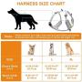 Dog Harness No Pull No Choke Adjustable Pet Vest, Durable Breathable Easy Control for Running Hiking Training, Reflective Oxford Material Step in for Medium, Large, XL Dog Breed