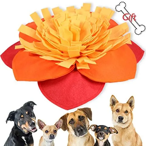 Shacoryze Snuffle Mat for Dogs, Dog Food Puzzle Game, Dog Brain Toy, Enrichment Toys for Boredom, Stimulation Smart Interactive Toys Shacoryze Snuffle Mat for Dogs, Dog Food Puzzle Game, Dog Brain Toy, Enrichment Toys for Boredom, Stimulation Smart Interactive Toys