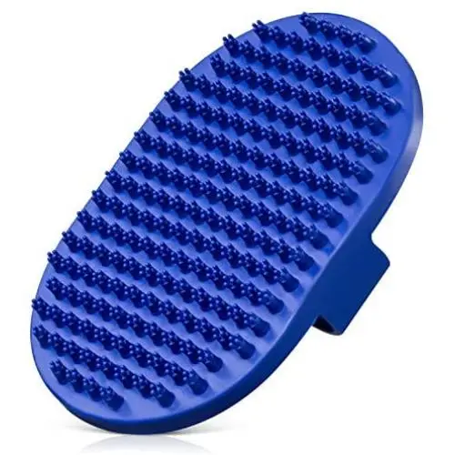 ROPO Dog Bath Brush, Rubber Massage pet Shampoo Brush, Used for pet Grooming, Removing Shedding Fur, Combing tangles and Dead Fur, Suitable for pet Dogs and Cats ROPO Dog Bath Brush, Rubber Massage pet Shampoo Brush, Used for pet Grooming, Removing Shedding Fur, Combing tangles and Dead Fur, Suitable for pet Dogs and Cats
