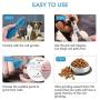 AUSHEN Dog Nail Grinder, Dog Nail Trimmer Clippers Electric Pet Nail Grinder Professional Rechargeable Low Noise Painless Paws Grooming for Small Medium Large Breed Dogs and Cats